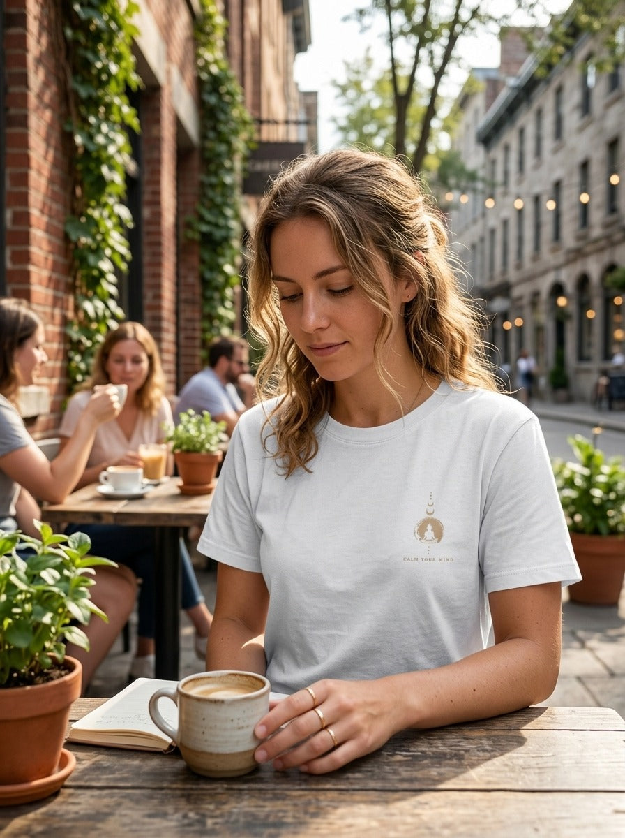 RIVANO Balance Tee | Premium Minimalist Graphic T-Shirt