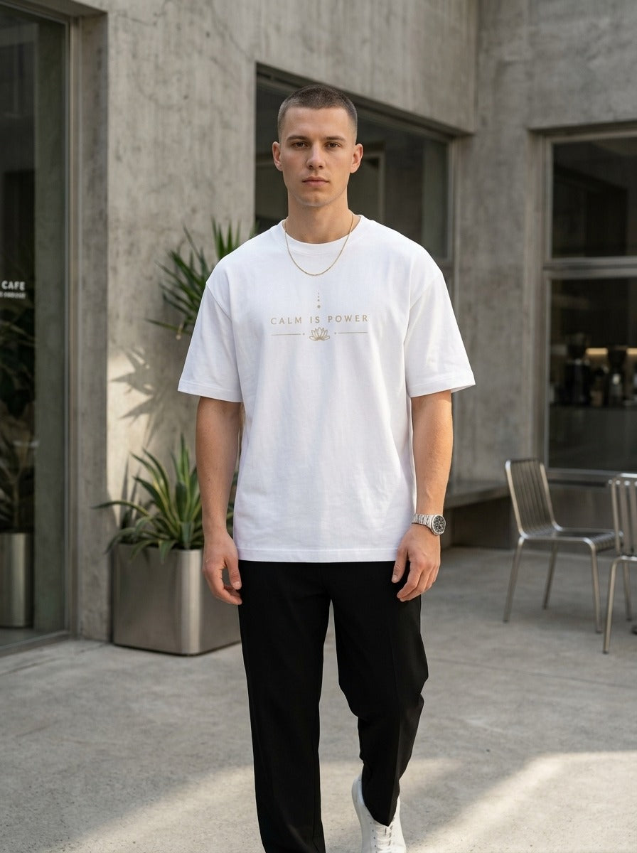RIVANO Inner Peace Tee | Premium Lotus Graphic T-Shirt