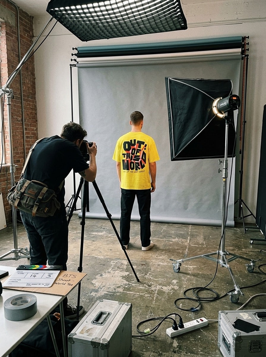 RIVANO Out of This World Tee | Premium Typography Graphic T-Shirt
